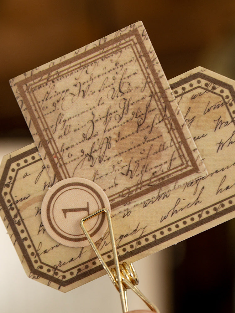 1008pcs Vintage Label Stickers BQHYL