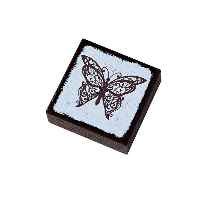 1 Pc Vintage Wood Stamp SYWD