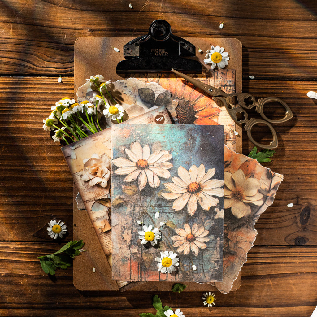 20 Pcs Scrapbook Paper MZZY