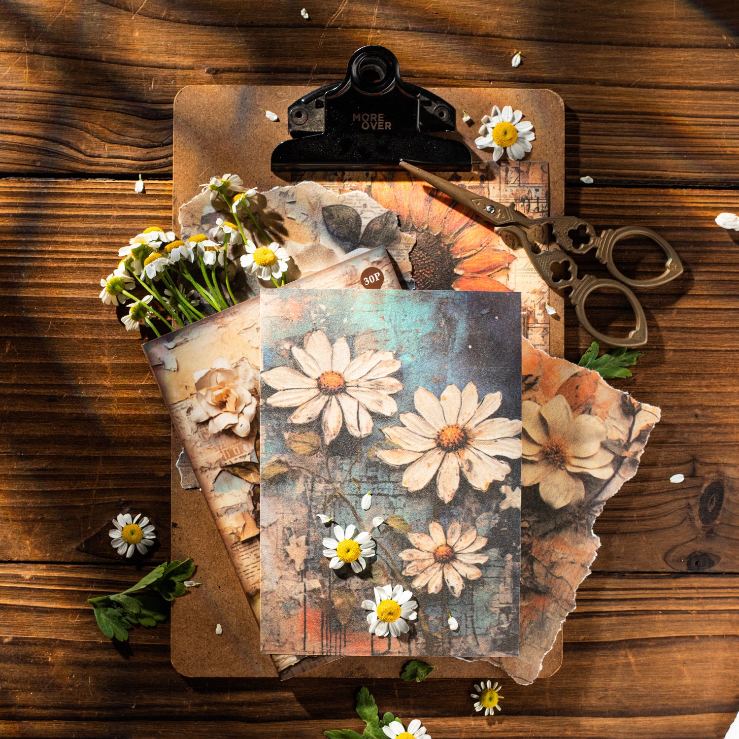 20 Pcs Scrapbook Paper MZZY