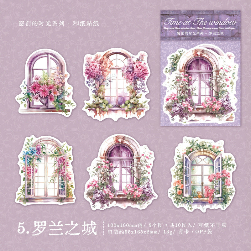 10pcs Window Stickers CQDSG