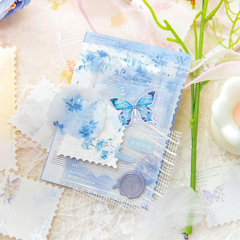 20Pcs Floral Scrapbook Paper MLHM