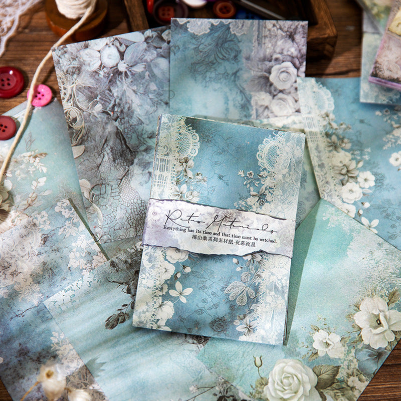 40pcs Vintage Scrapbook Paper CSJX