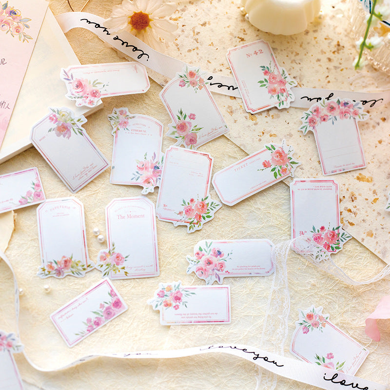 30Pcs Floral Notepad LMHX