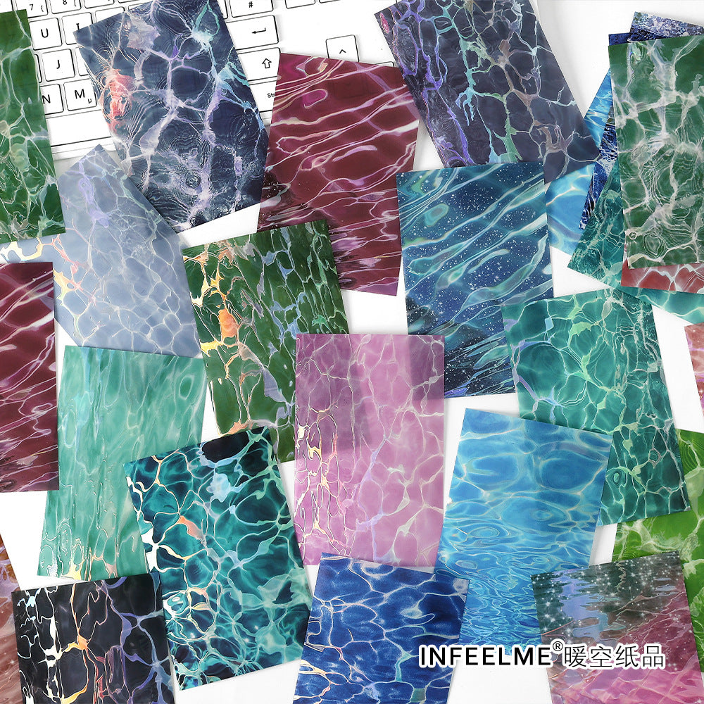 10 Pcs Background Scrapbook Stickers BBXY