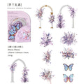20pcs PET Flower Stickers RMTK