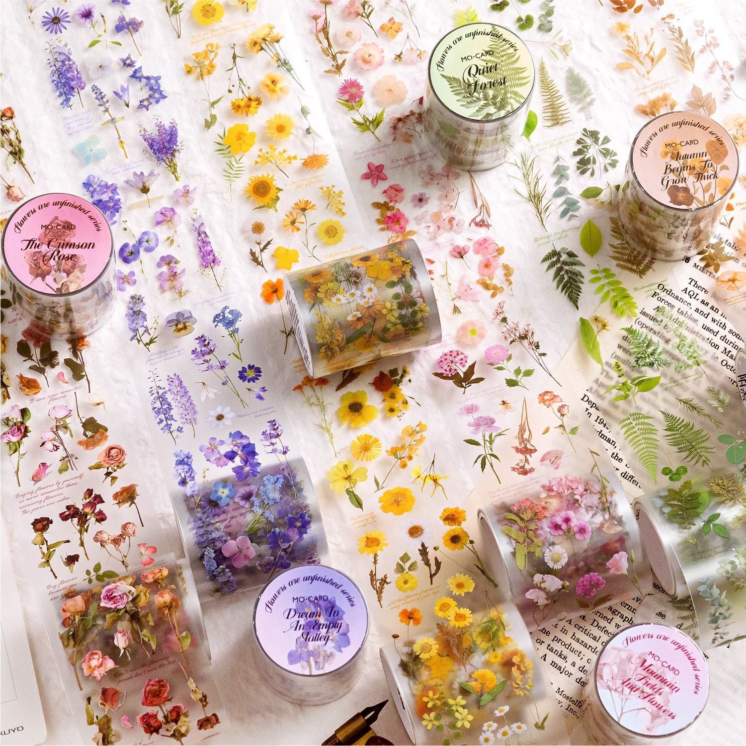 1 Roll PET Nature Stickers HSWL