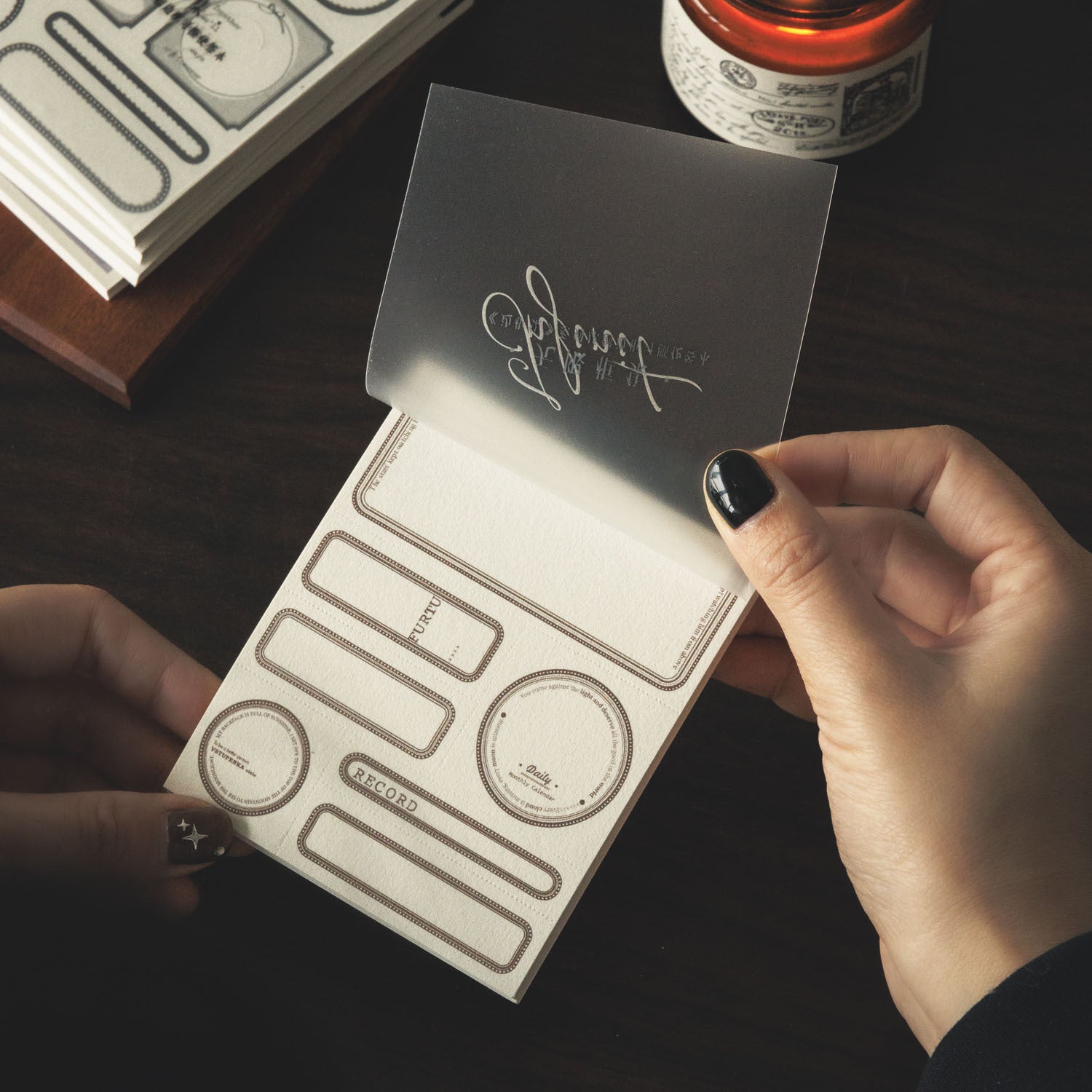 30 Pcs Pre-cut Notepad BKJX