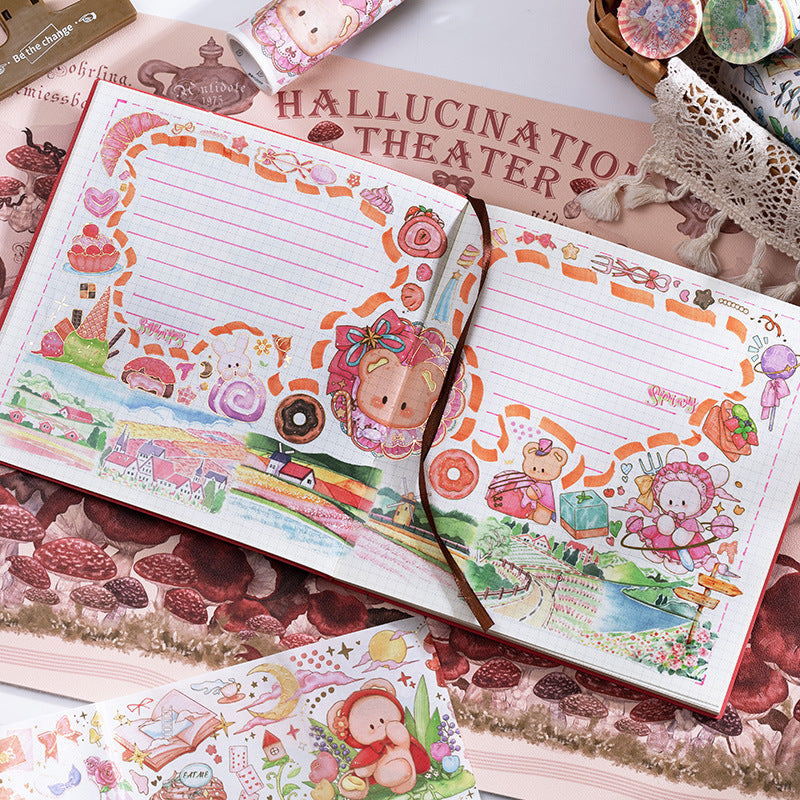 1 Roll Cartoon Washi Tape ZXYZY
