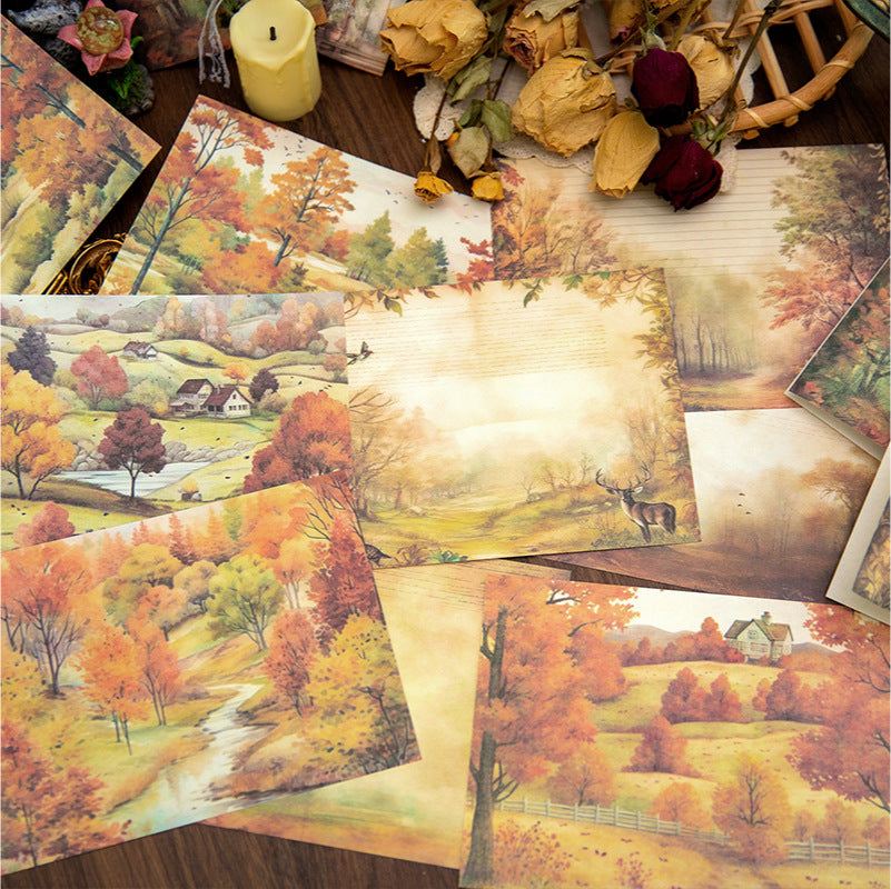 40pcs Vintage Scrapbook Paper SQWY