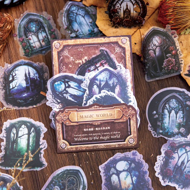 30 Pcs Magic PET Stickers MFSJ