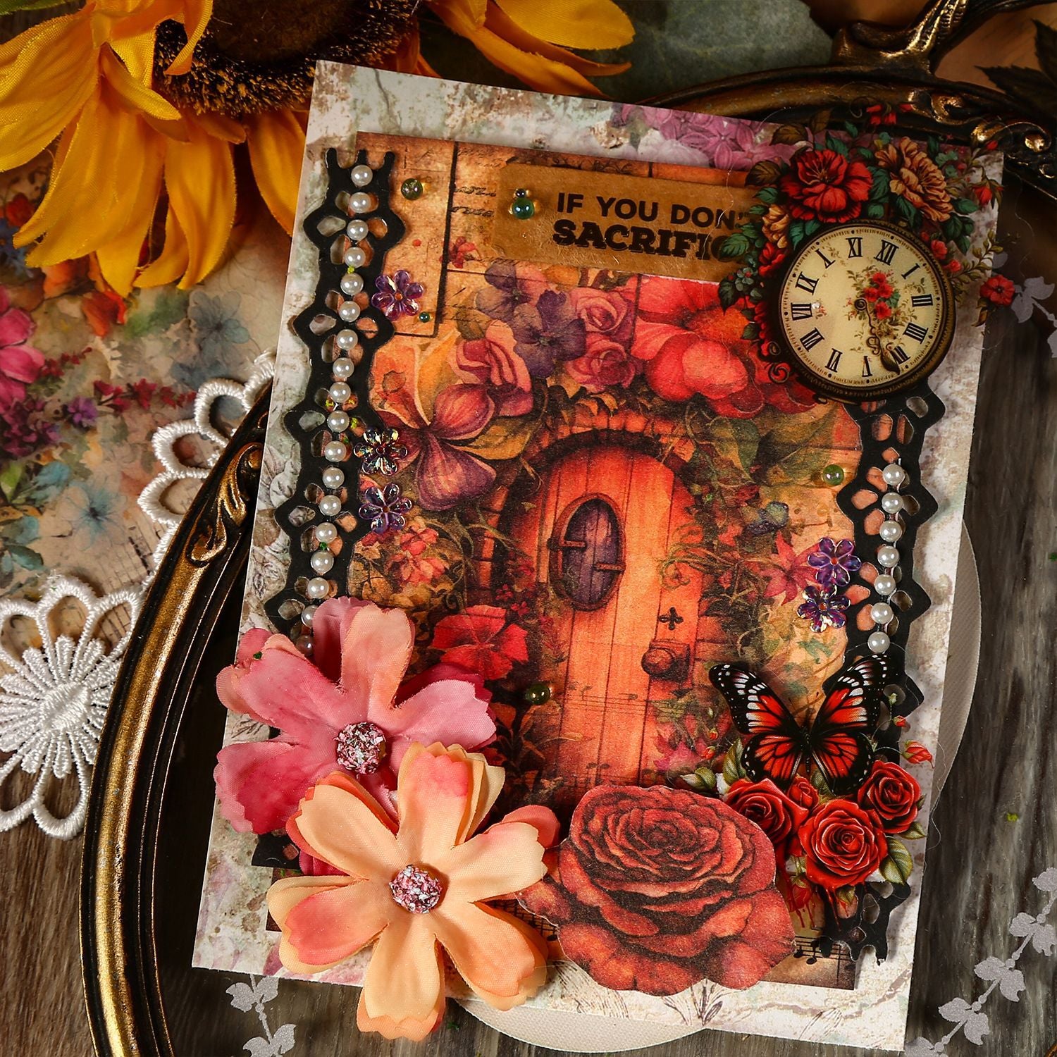 30pcs Garden Scrapbook Paper HYDMM