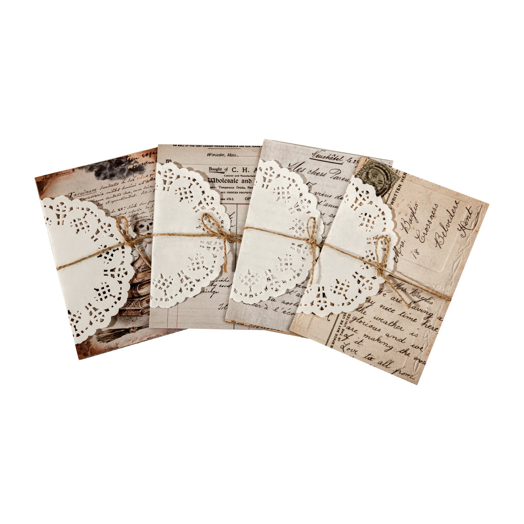 20pcs Vintage Scrapbook Paper MFSG