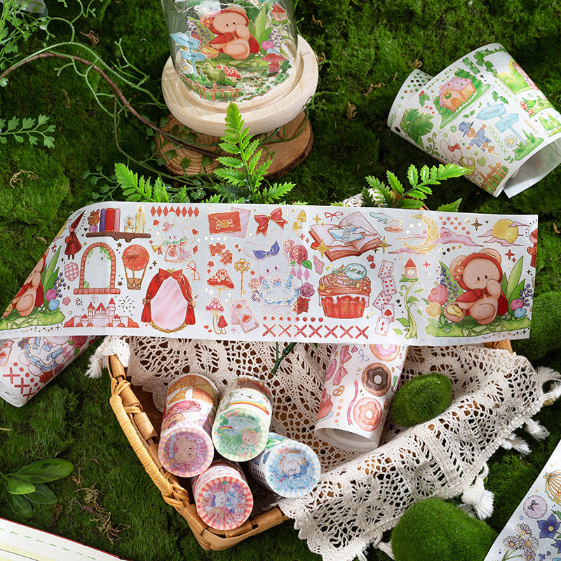 1 Roll Cartoon Washi Tape ZXYZY
