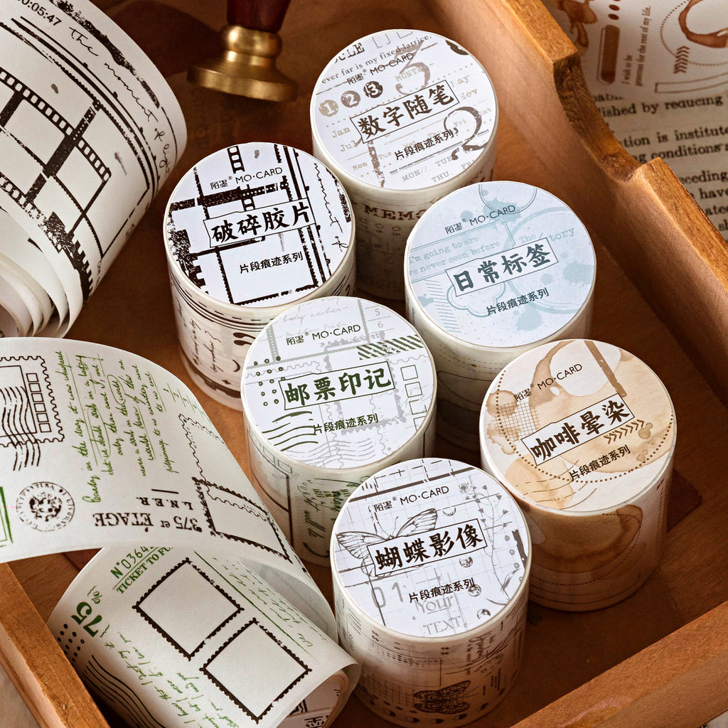 1 Roll Vintage Washi Tape PDHJ