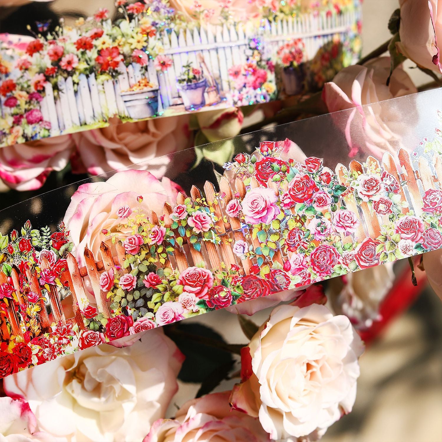 1 Roll Flowers PET Tape HYLB