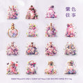 15pcs Bottle PET Stickers PZYJ