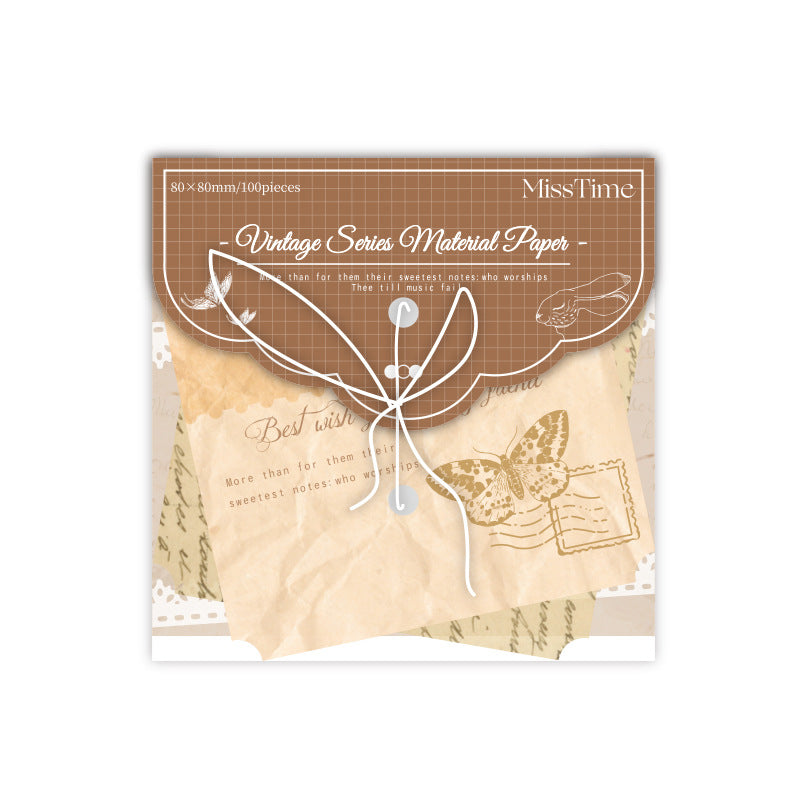 100pcs Scrapbook Paper CSRD