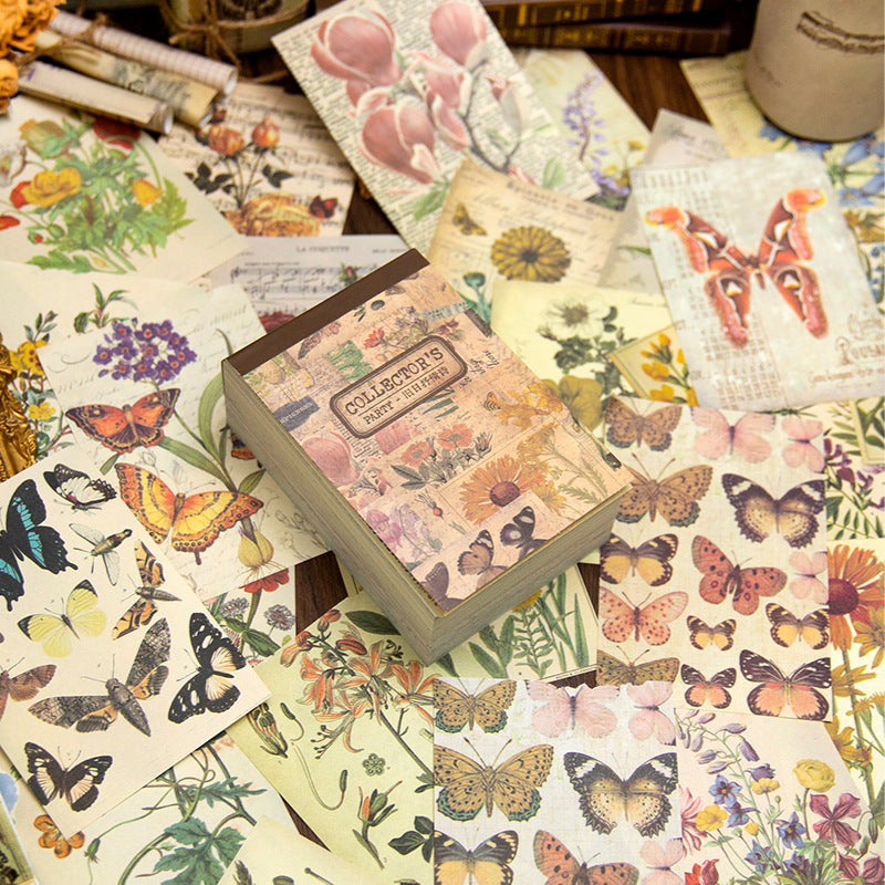 360Pcs Vintage Scrapbook Paper SCJJH