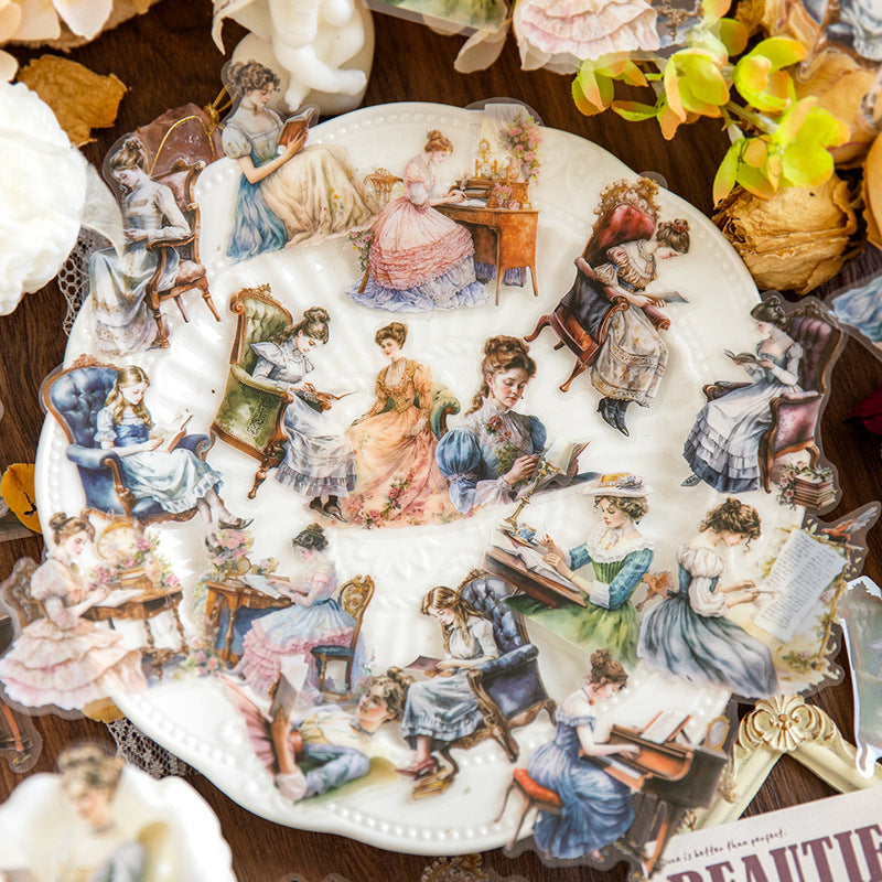 30pcs PET People Stickers CHZZL