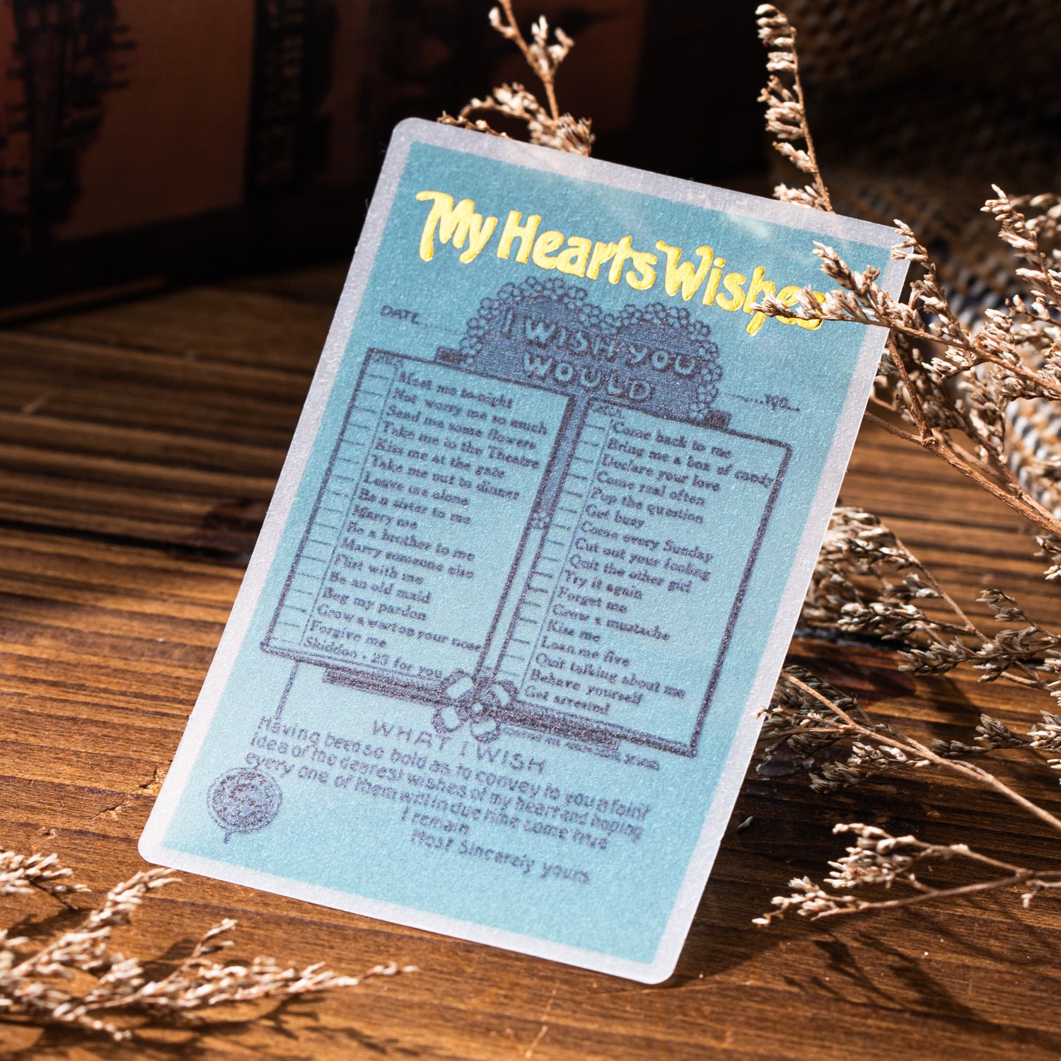 20pcs Vintage Ticket Stickers SJLC