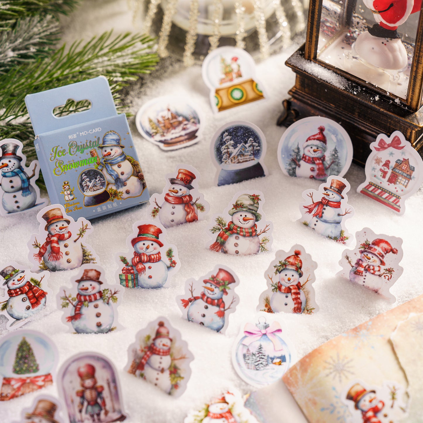 46PCS Christmas Stickers SDZY