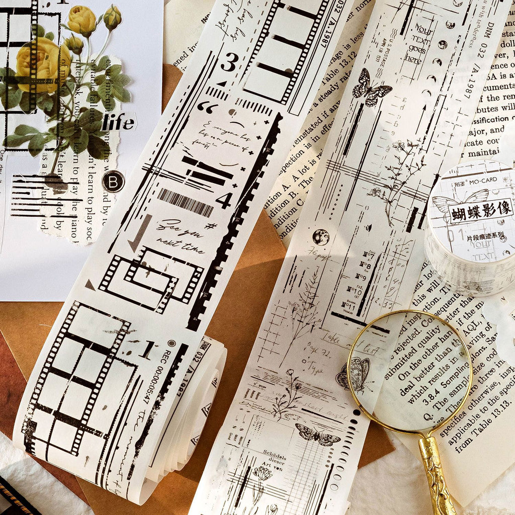 1 Roll Vintage Washi Tape PDHJ