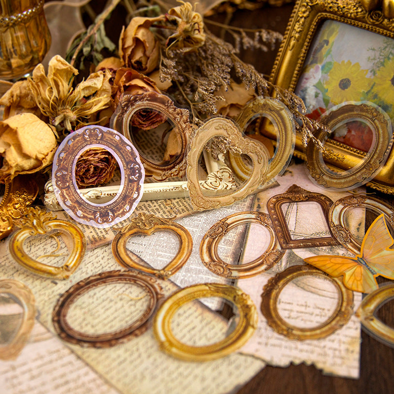 20pcs PET Frame Stickers DGSM