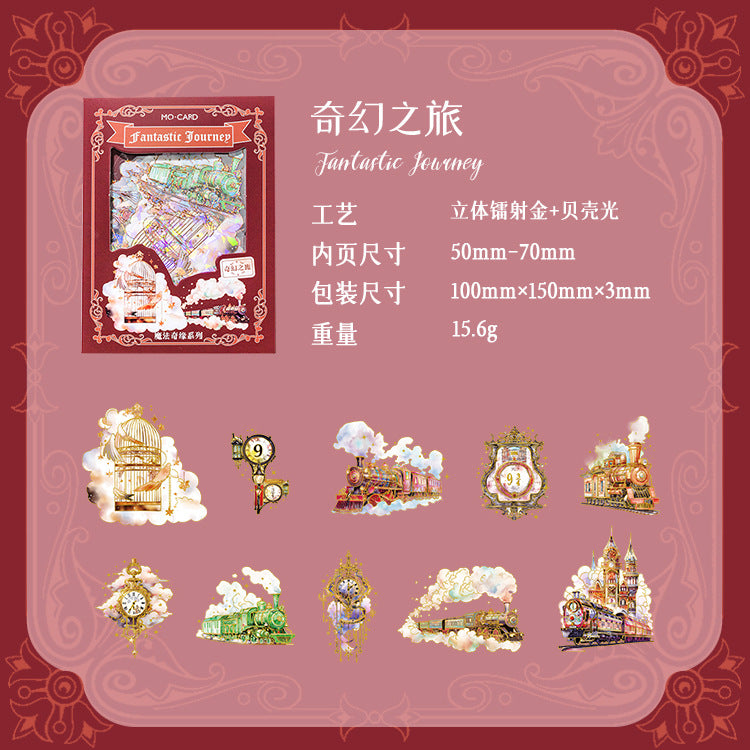 20 Pcs Magic Theme PET Stickes MFQY