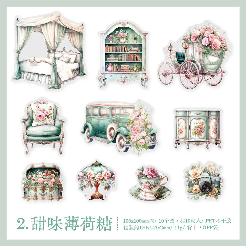 20pcs PET Funiture Stickers YGTj