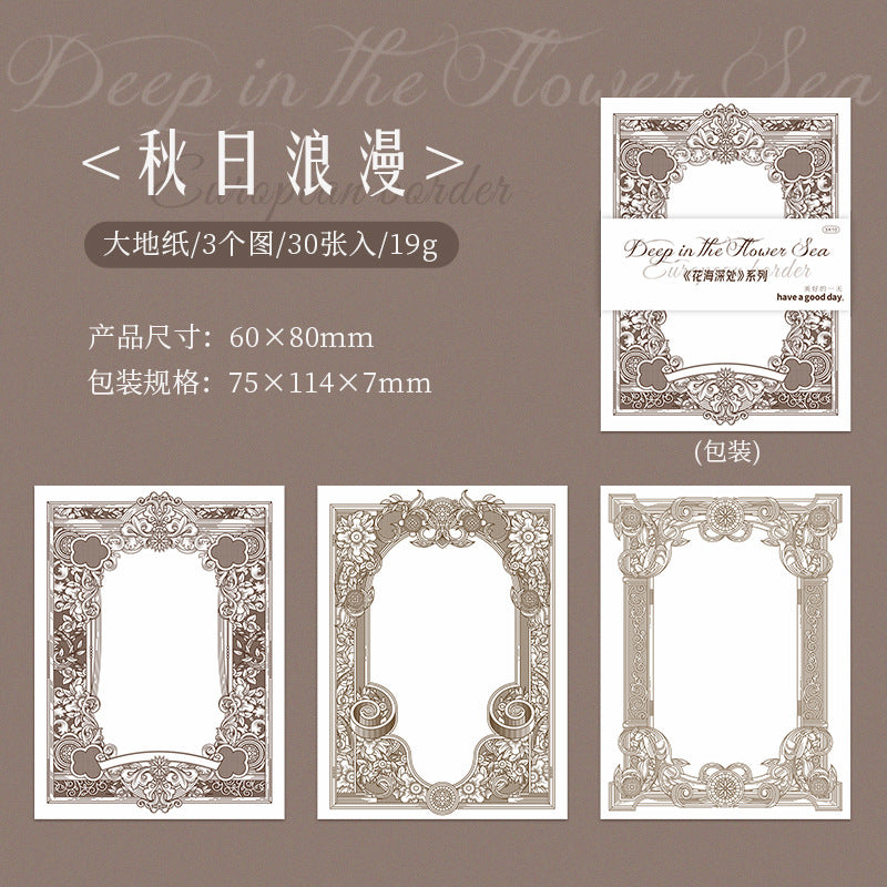 30pcs Vintage Note Pad HHSC