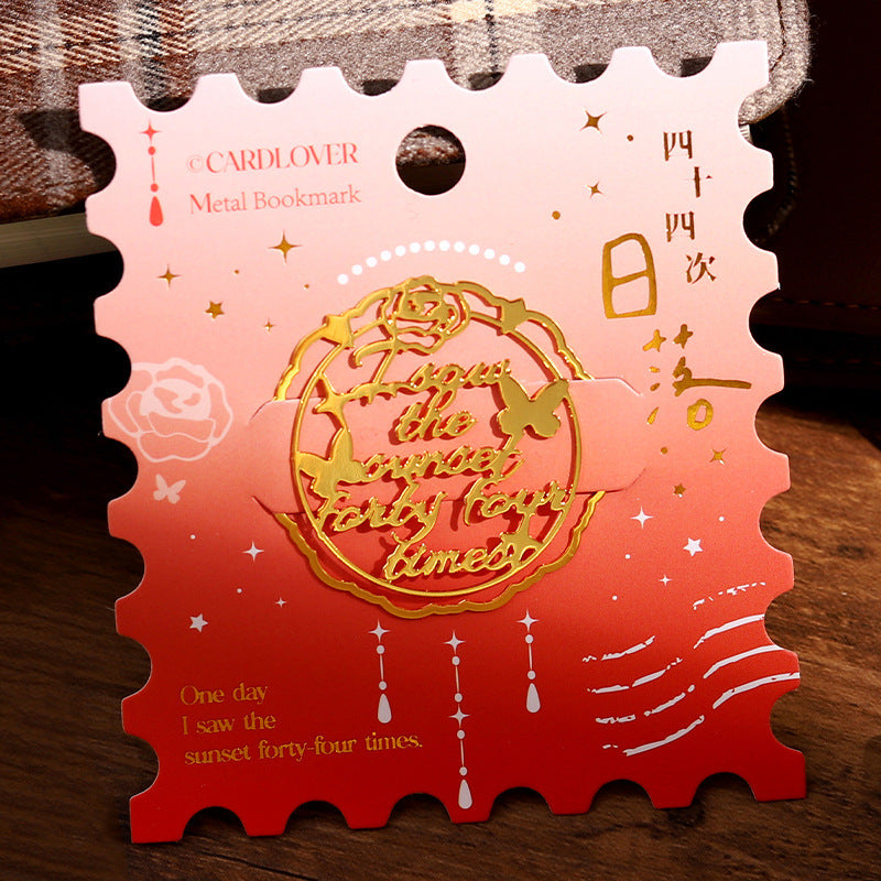 1 Pc Metal Bookmark YZXJ