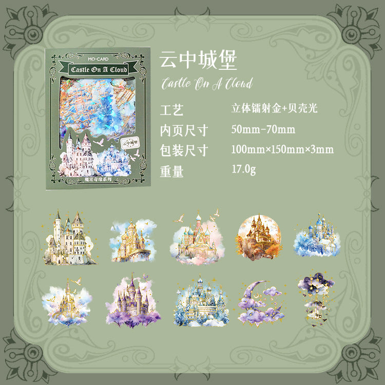 20 Pcs Magic Theme PET Stickes MFQY
