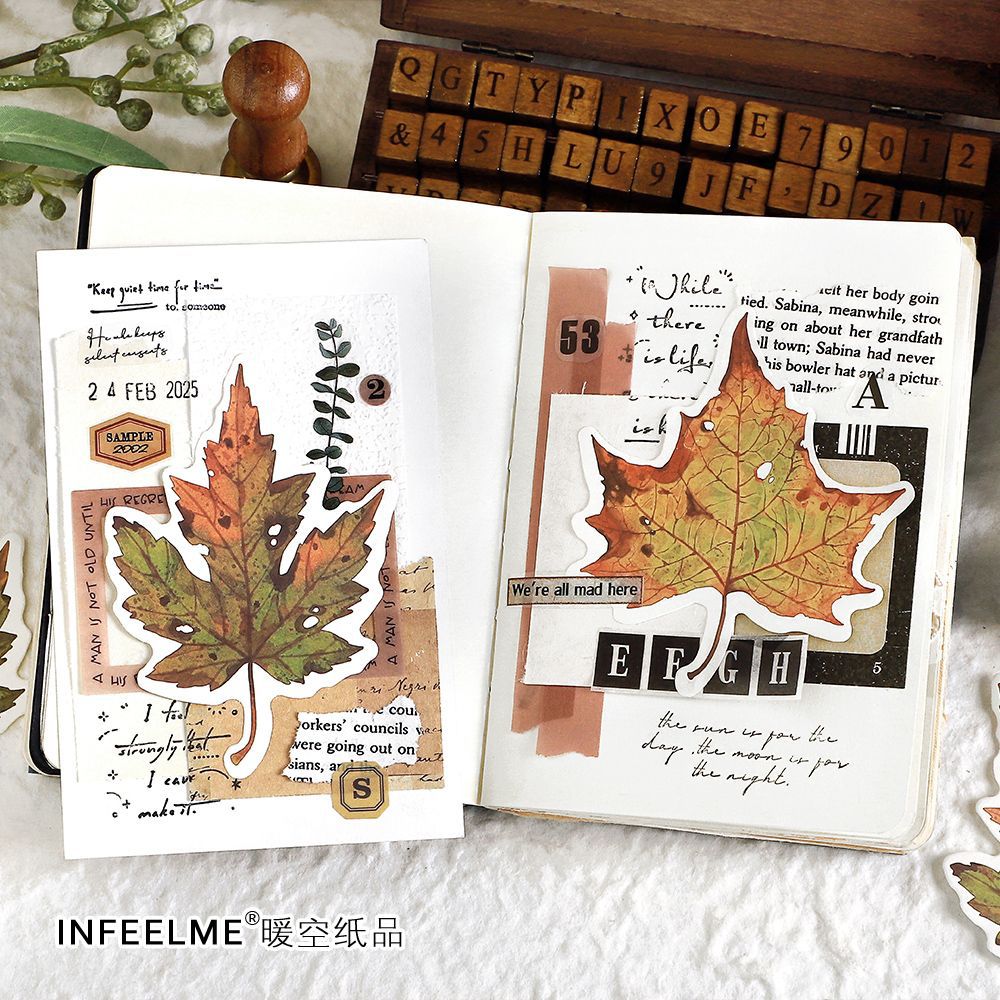 30 Pcs Leaf Notepad YLCS