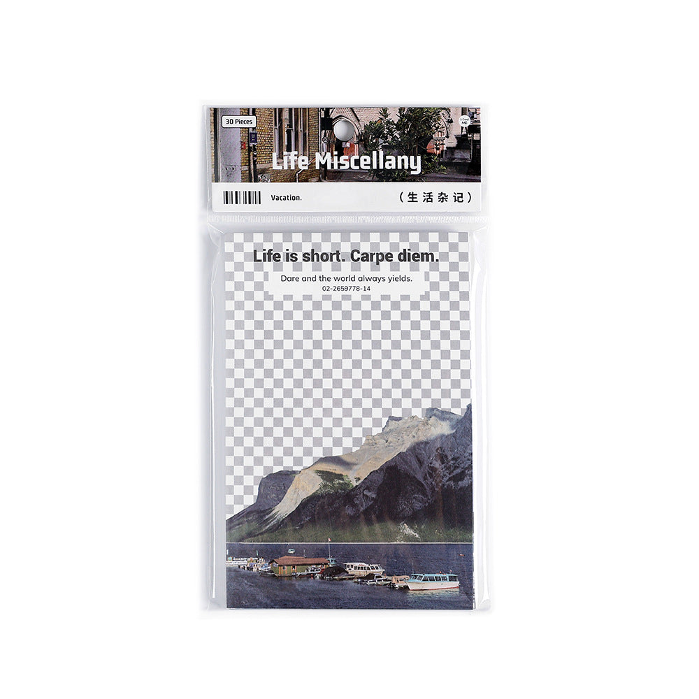 30pcs Scrapbook Paper ZYPT