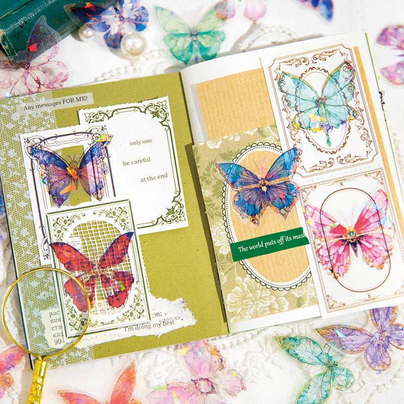 20PCS Butterfly Stickers  HJHD