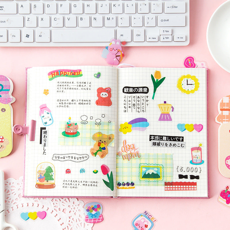 40pcs Cartoon PVC Stickers ZZTP