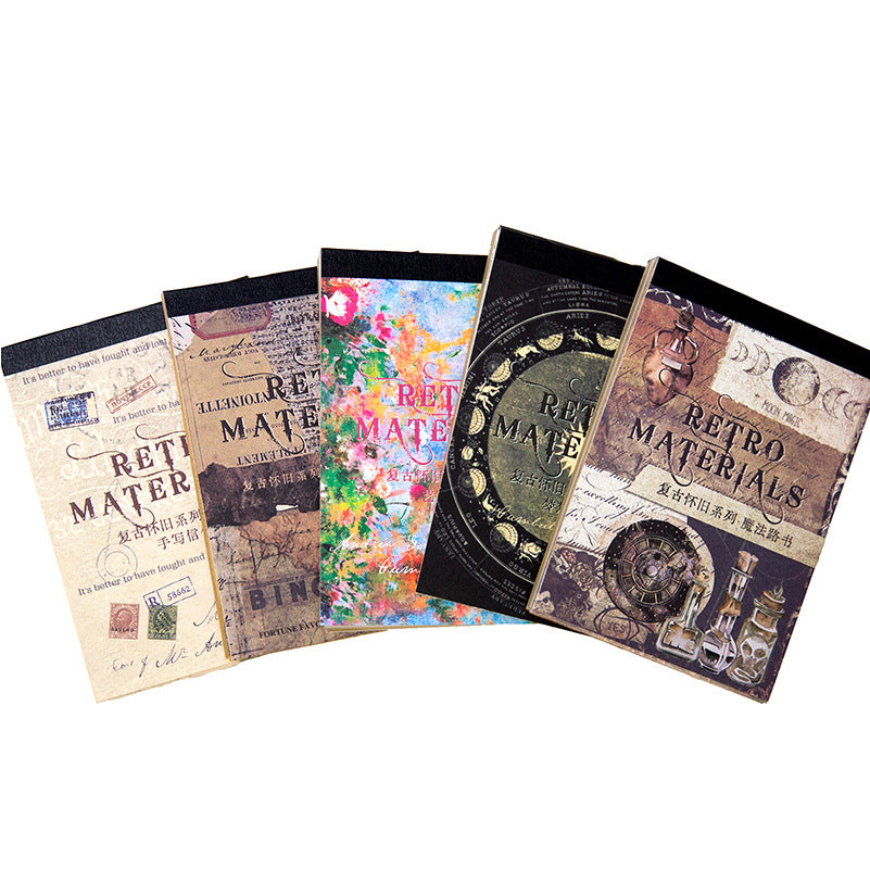 100 sheet Vintage Scrapbook Paper FGHJ