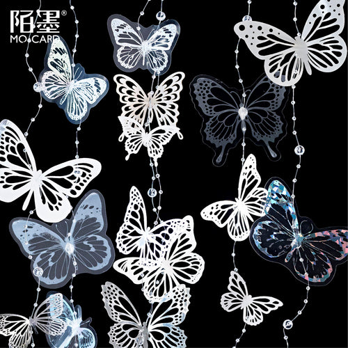 10 Pcs Cutout Butterfly Scrapbook Paper HDFL