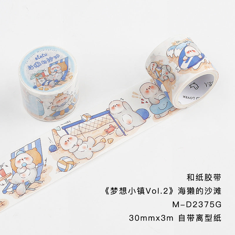 1 Roll Cute Washi Tape MXXZ