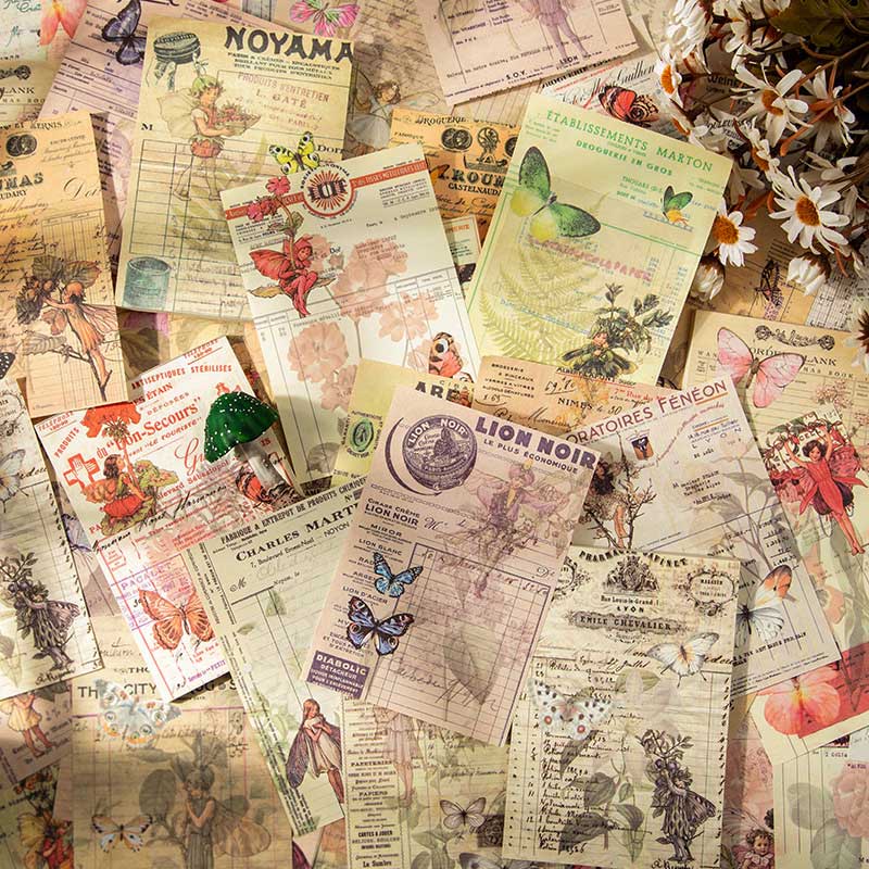 Sejiling Vintage Scrapboook Paper