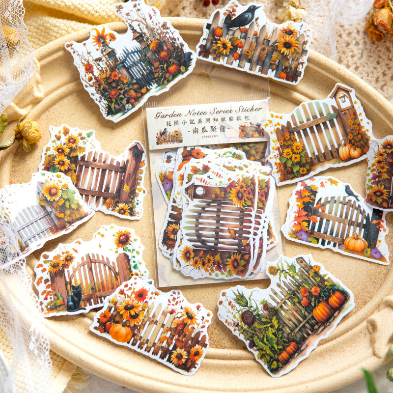 30pcs Garden Washi Stickes HYXJ