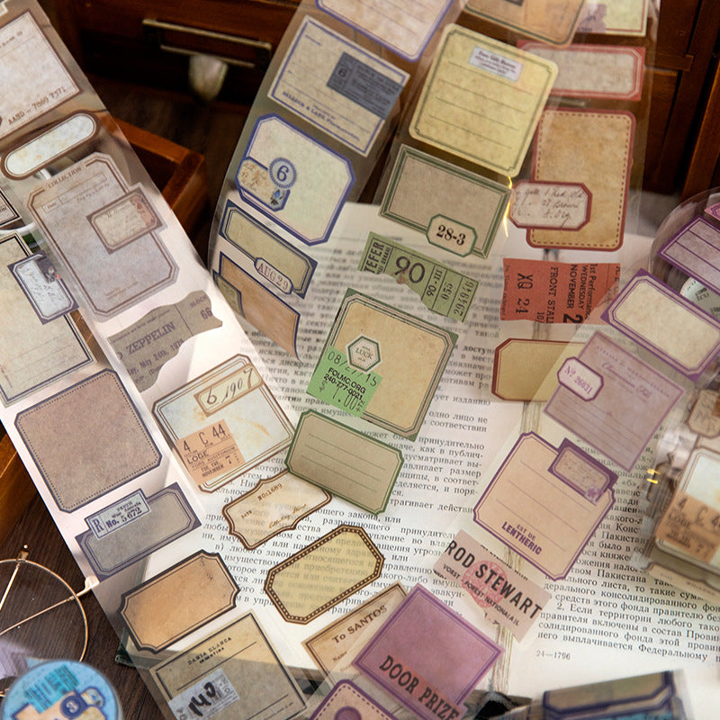 1 Roll Label Stickers Tape BJRC