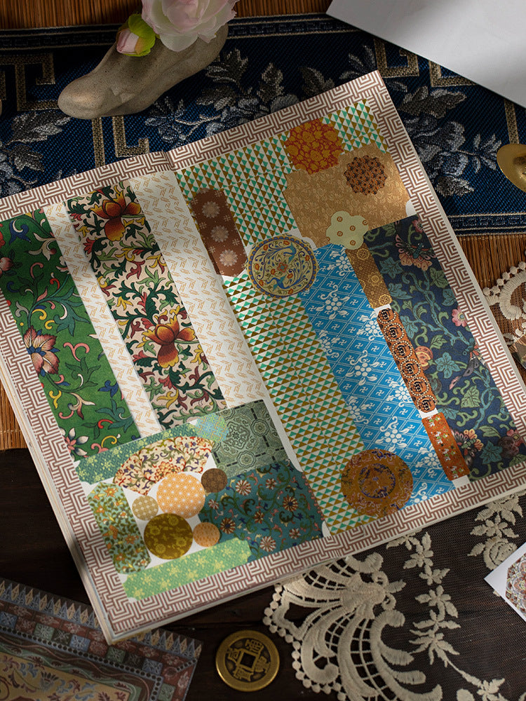 30pcs Vintage Scrapbook Paper HSNC