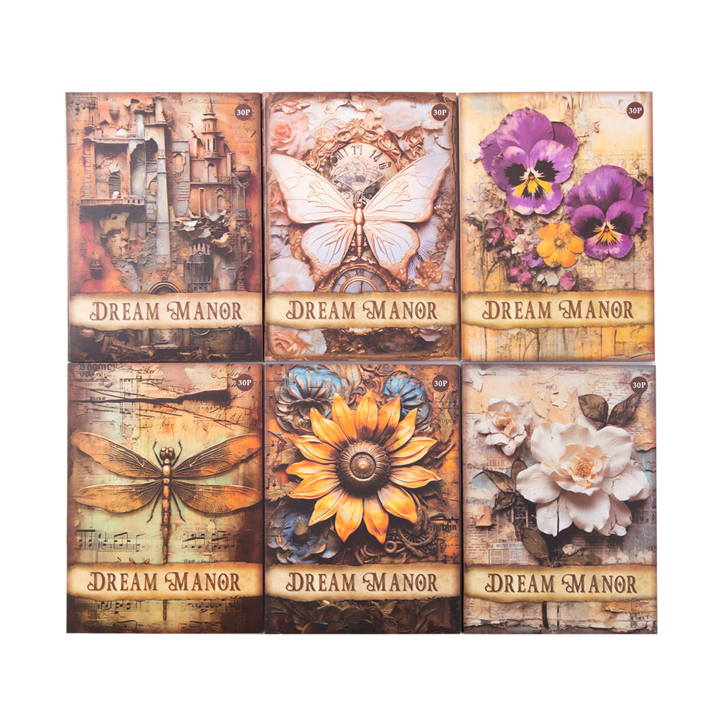 20 Pcs Scrapbook Paper MZZY