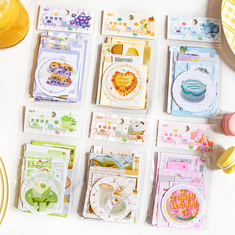 40pcs Cake Stickers TXHM