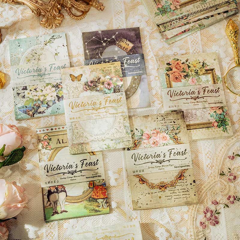 Vicliya Scrapbook Paper