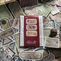 Baibiao Vintage Ticket Washi Stickers TLR01