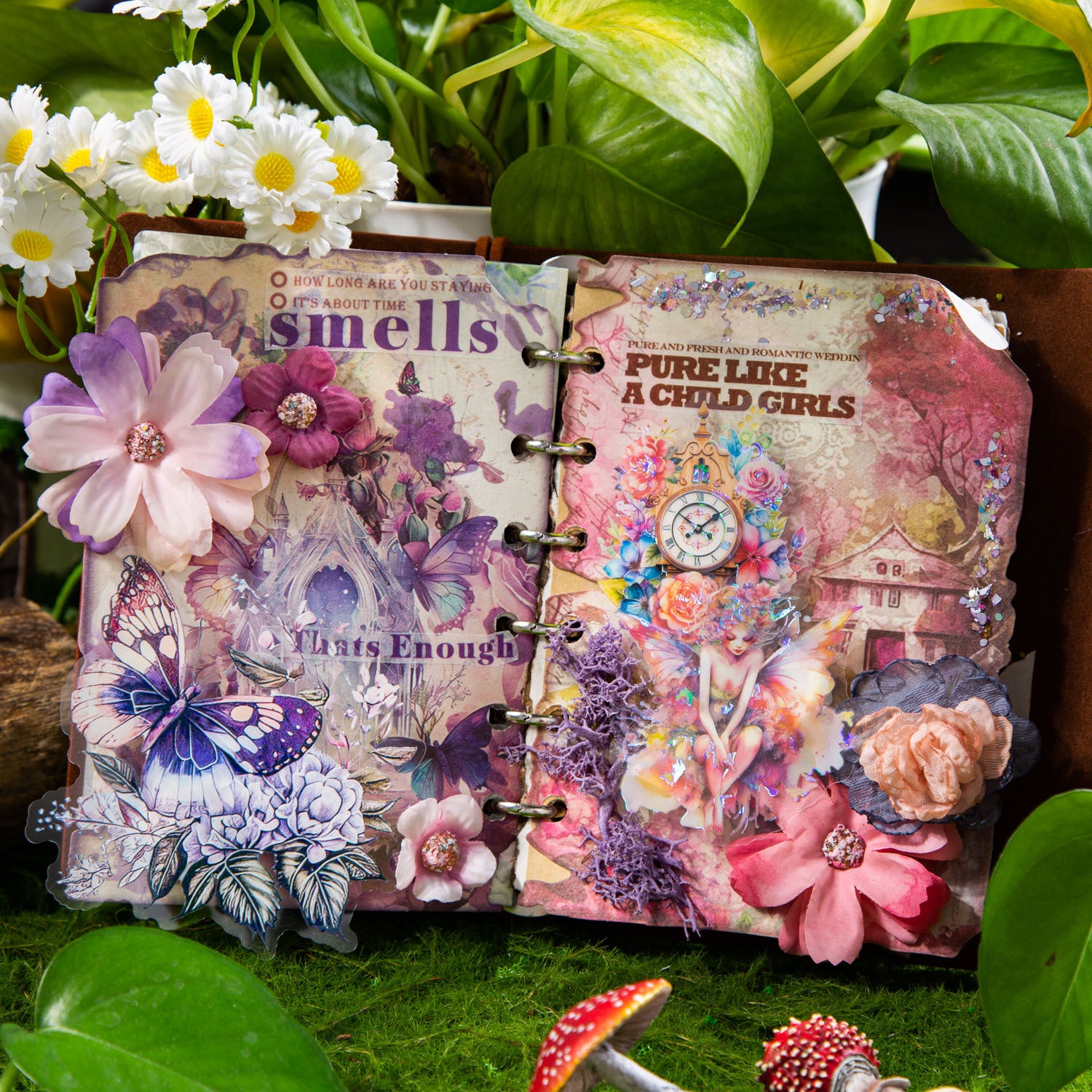 30 sheets Castle Scrapbook Paper JLDCB