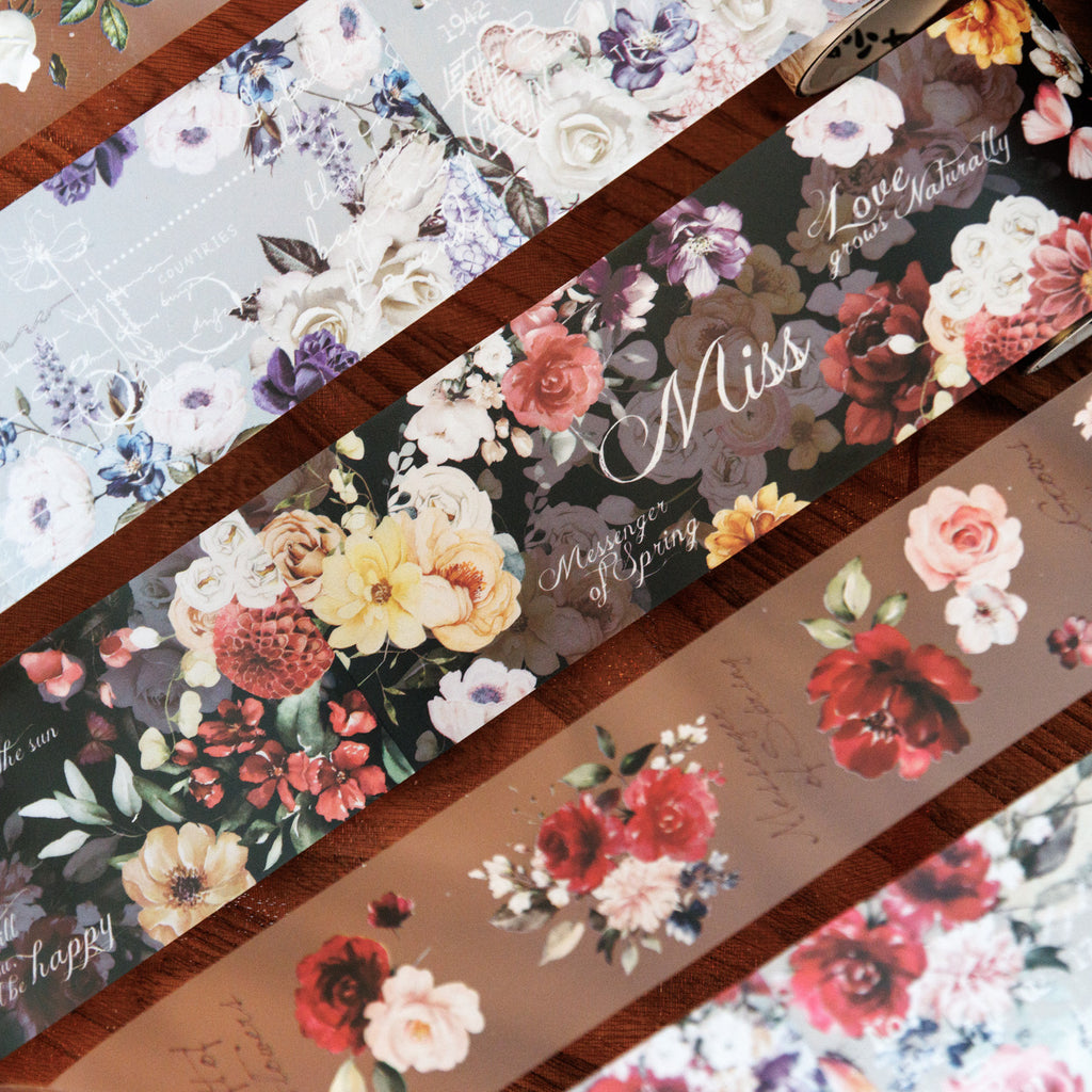 2 Rolls Flower PET Tape HSLZ